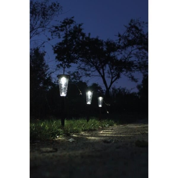 3 aurinkomajakan setti - Canopo - 20 lumenia - beige