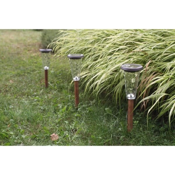 3 aurinkomajakan setti - Canopo - 20 lumenia - beige