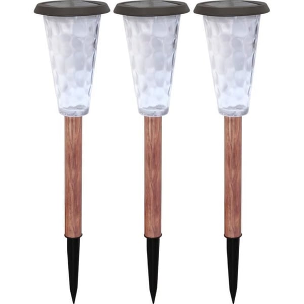 3 aurinkomajakan setti - Canopo - 20 lumenia - beige