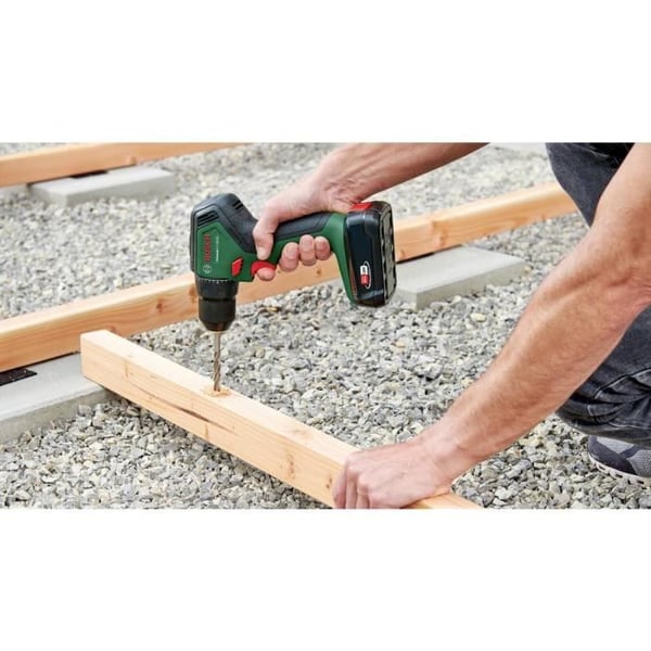 UniversalDrill 18V-60 (1x 2,0Ah) + AL 18V-20 boremaskine