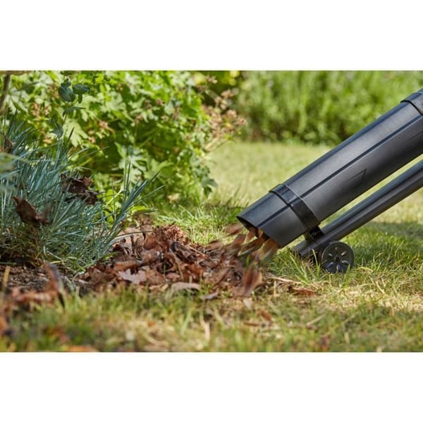 BLACK+DECKER 36V Puhallin-Imuri-Mulkkija - Akulla ja Laturilla - 45L Pyöröpussi