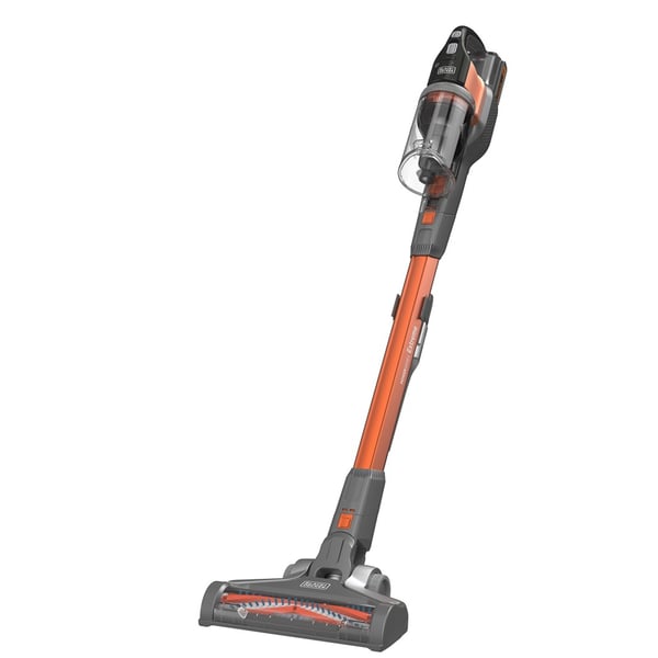 Black & Decker BHFEV182C-QW stavdammsugare/elektrisk kvast 2-i-1 stavdammsugare Batteri Torr Påslös Orange. Titan 2 Ah