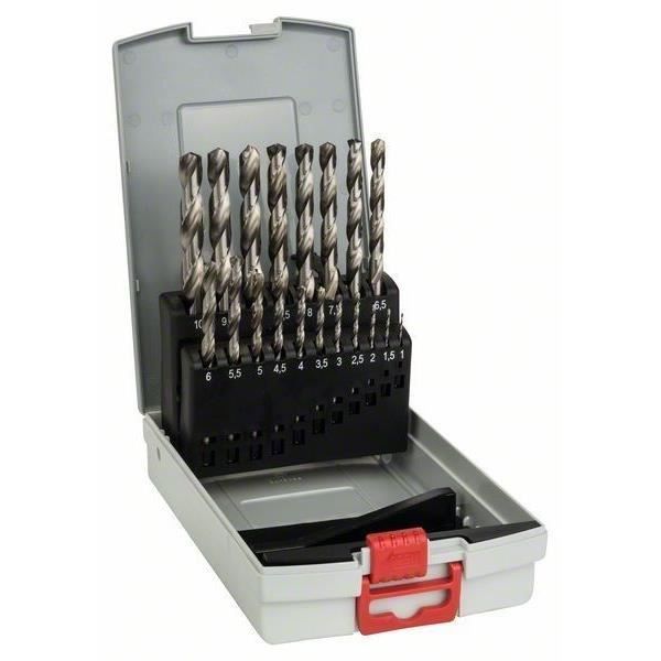 ProBox HSS-G borrsats. 1-10mm. 135°. 19 - BOSCH