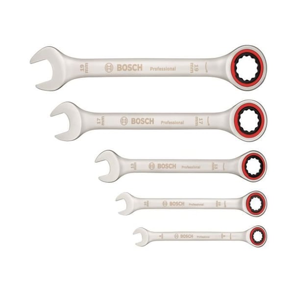 Bosch Professional - 5-osainen räikkäyhdistelmäavainsarja
