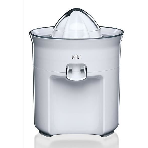 BRAUN CJ3050WH Elektrisk Citruspress - 60W - Vit - Droppfri pip