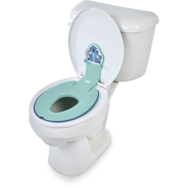 DISNEY BABY - STITCH - Universal selvklæbende børnetoiletforkorter, hurtig montering