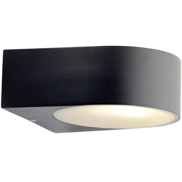 Udendørs væglampe - BRILLIANT - TYLER - Sort - Metal/glas - Halogen - IP44 Udendørs væglampe - BRILLIANT - TYLER - Sort - Metal/glas - Halogen - IP44