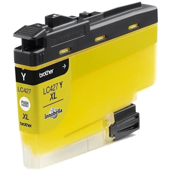 LC427XLY mustekasetti - BROTHER - Keltainen - 5000 sivua - Brother MFC-J6955DW, MFC-J6957DW, MFC-J5955DW ja HL-J6010DW -tulostimiin
