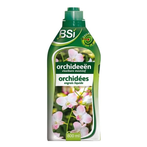 BSI - Gödselmedel - För orkidéer - Stimulerar blomning och tillväxt - Med spårämnen och kelater - 800 ml