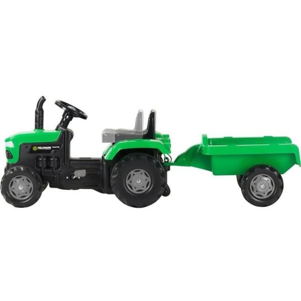 Pedaltraktor med anhænger - Buddy Toys - BPT 1013