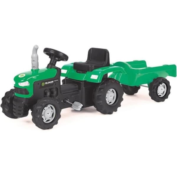 Pedaltraktor med anhænger - Buddy Toys - BPT 1013