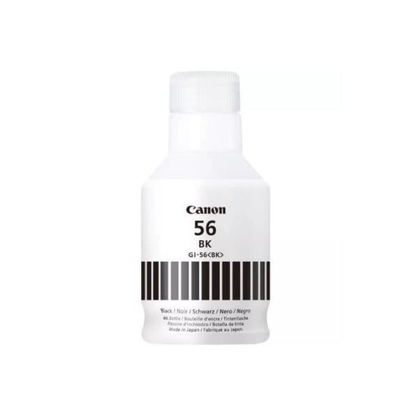 Mustepullo - CANON - GI-56BK - musta - MAXIFY GX -yhteensopiva - (4412C001)