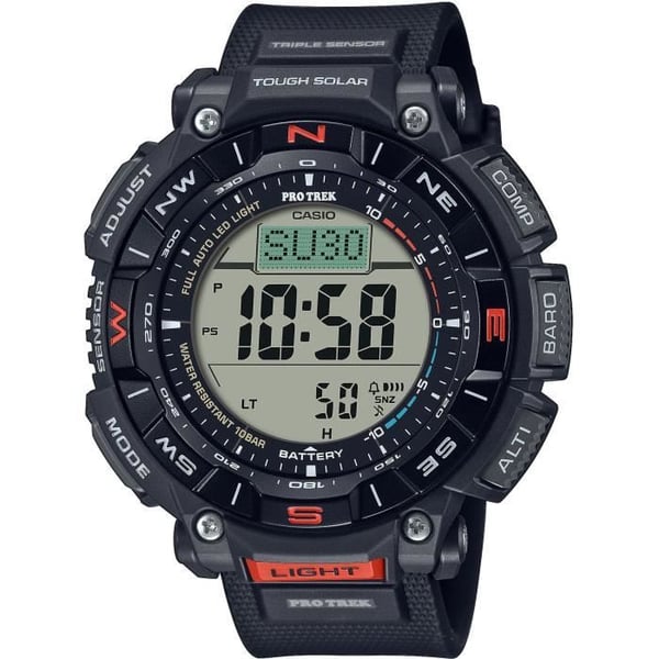Kello - CASIO - PRG-340-1ER - 54,7 mm - Musta