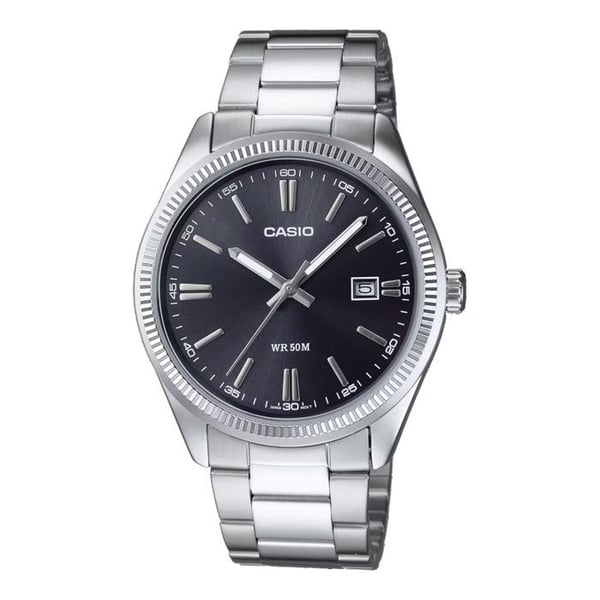 Herreur - CASIO - Mtp-1302d-1a1vef Kollektion - Fluorescerende visere - Mineralglas - Vandtæt til 5 ATM