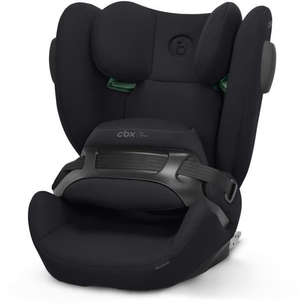 Autostol - CYBEX - Pallas B3 i-Size Pure Black - Gruppe 1/2/3 - Liggelænder - Sort