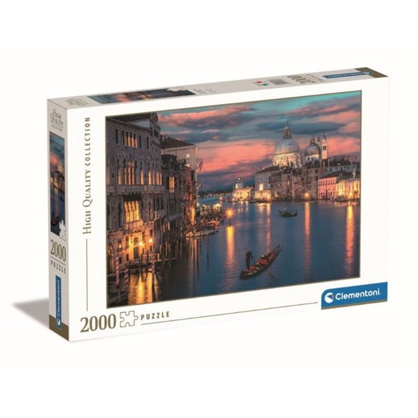 2000 brikkers puslespil Clementoni Venedig