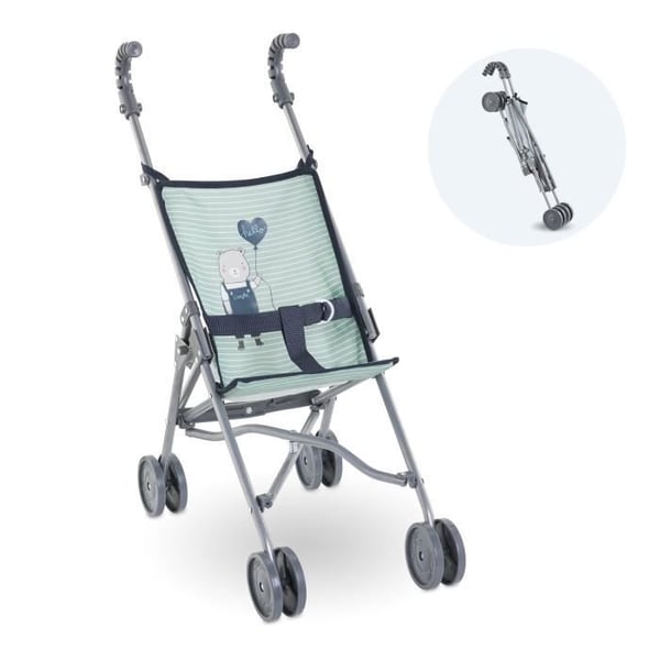 Paraplyklapvogn - COROLLE - Sage - Letvægts - Sammenklappelig - Til babyer på 36/52 cm