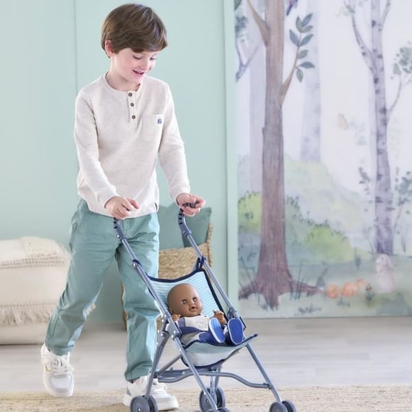Paraplyklapvogn - COROLLE - Sage - Letvægts - Sammenklappelig - Til babyer på 36/52 cm