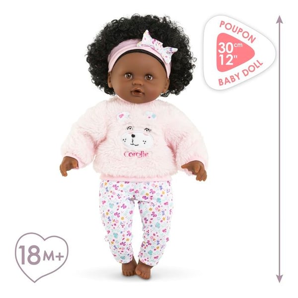 Babydocka - Corolle - Bébé Calin Caroline - 30 cm - Mjuk kropp - Tillbehör ingår