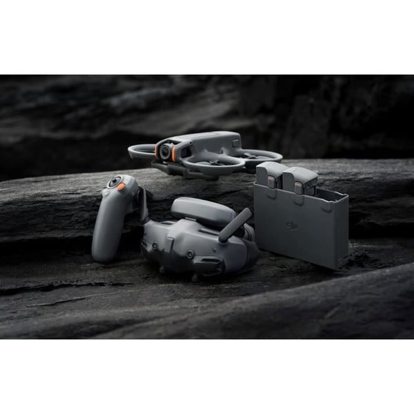 Dronepakke - DJI - Avata 2 + RC Motion 3 Stabilisator + Googles 3 Headset + 3 Batterier