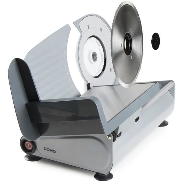 Elektrisk skivare - DOMO - DO521S - 150 W - Ø19 cm - Grå
