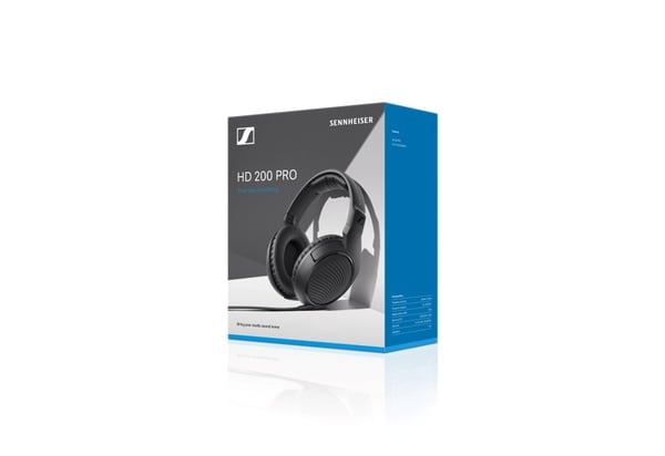 Sennheiser HD 200 PRO - Ammattimaiset suljetut inline-kuulokkeet