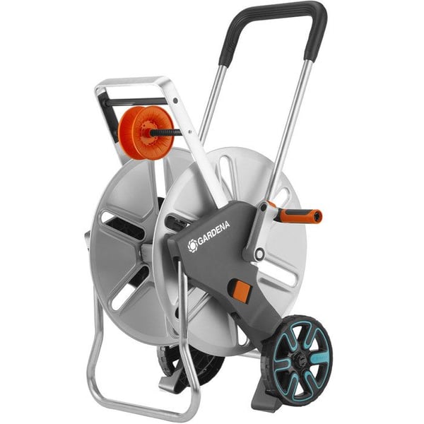 GARDENA CleverRoll L Easy metalslangeopruller på hjul - Maks. længde 100 m - Til store haver - 5 års garanti