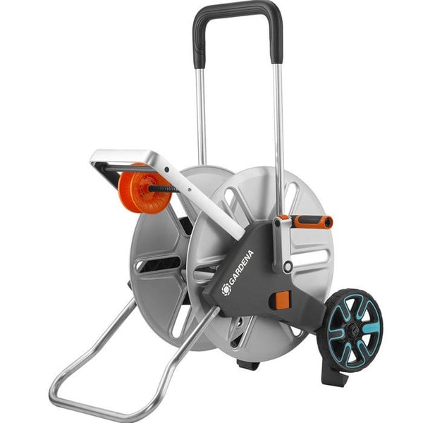 GARDENA CleverRoll L Easy metalslangeopruller på hjul - Maks. længde 100 m - Til store haver - 5 års garanti