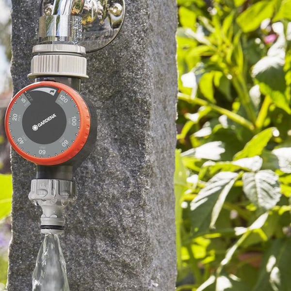GARDENA Vandingstimer - Mikrodrypsystem - Vejrbestandig - Batterifri (1169-20)