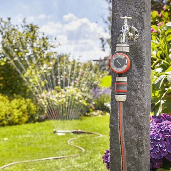 GARDENA Vandingstimer - Mikrodrypsystem - Vejrbestandig - Batterifri (1169-20)