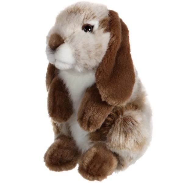 Gipsy Toys - Lopöronad Kanin - Plysch - 18 cm - Brun