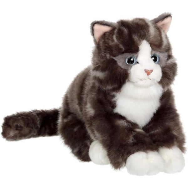 Plysch - Gipsy Toys - Mimiz Katt - 28cm - Grå