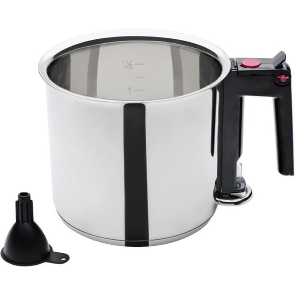 Vesihaude - GSW - 16 cm - 1,5 L - Kaksinkertainen seinä ja säiliö - Induktio - Ruostumaton teräs