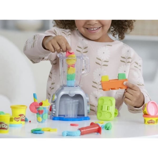 Play-Doh Smoothie Whirl. Leikkikeittiölelu muovailuvahalla. Askartelua lapsille. 3-vuotiaista ylöspäin.