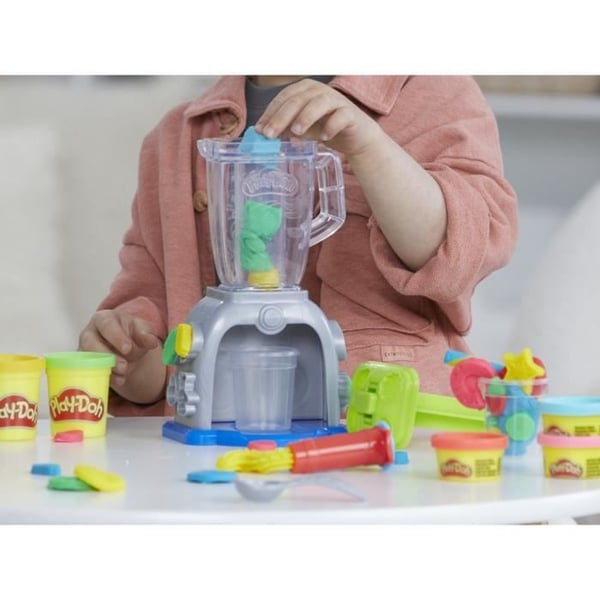 Play-Doh Smoothie Whirl. Leikkikeittiölelu muovailuvahalla. Askartelua lapsille. 3-vuotiaista ylöspäin.