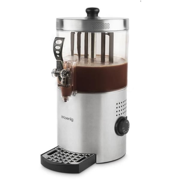 Kuuman kaakaon annostelija - H.Koenig - SHK800 - 3 L - 1200 W - Ruostumaton teräs