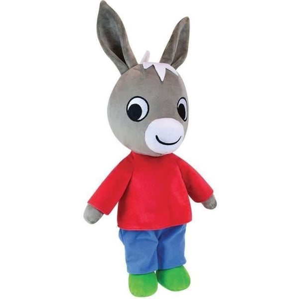 TROTRO plysdyr - JEMINI - +/- 61 cm - Blandet - Rød - Baby TROTRO plysdyr - JEMINI - +/- 61 cm - Blandet - Rød - Baby