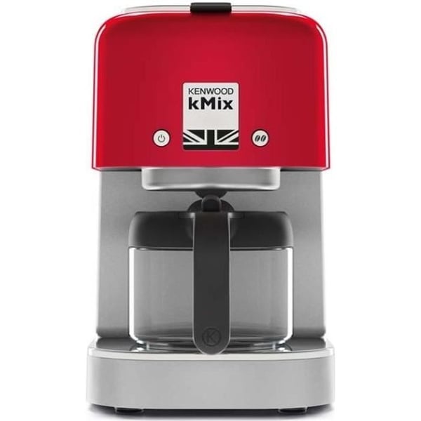 kMix filterkaffebryggare - KENWOOD - COX750RD - 1200 W - Röd - 8 koppar - Aromväljare