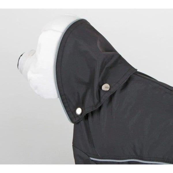 KERBL Manchester Vattentät Regnjacka XXXL - 70 cm - Svart