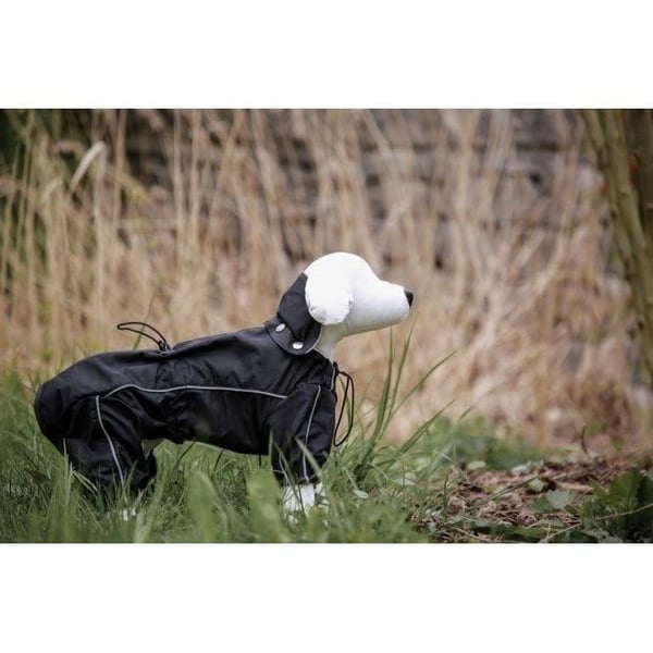 KERBL Manchester Vattentät Regnjacka XXXL - 70 cm - Svart