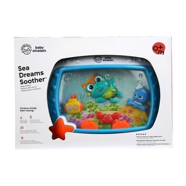 BABY EINSTEIN Nattlampa - Havsdrömmar - 25 min inställning: ljus. ljud. musik eller havsljud. sängklämma. fjärrkontroll