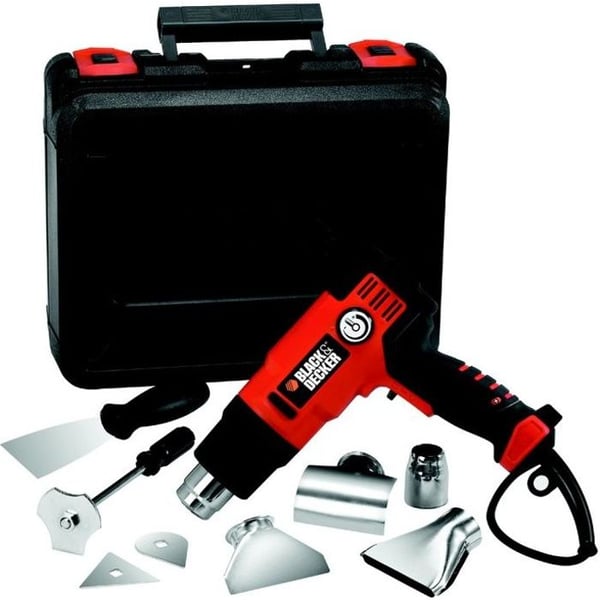 BLACK+DECKER Varmepistol med ledning - KX2200K-QS - 2200 W - Variabel temperatur og luftstrøm