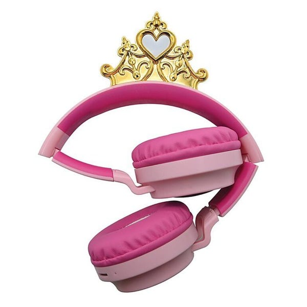 Lasten kuulokkeet - LEXIBOOK - Disney Prinsessat - Bluetooth 5.0 - Valaiseva kruunu - Söpö muotoilu