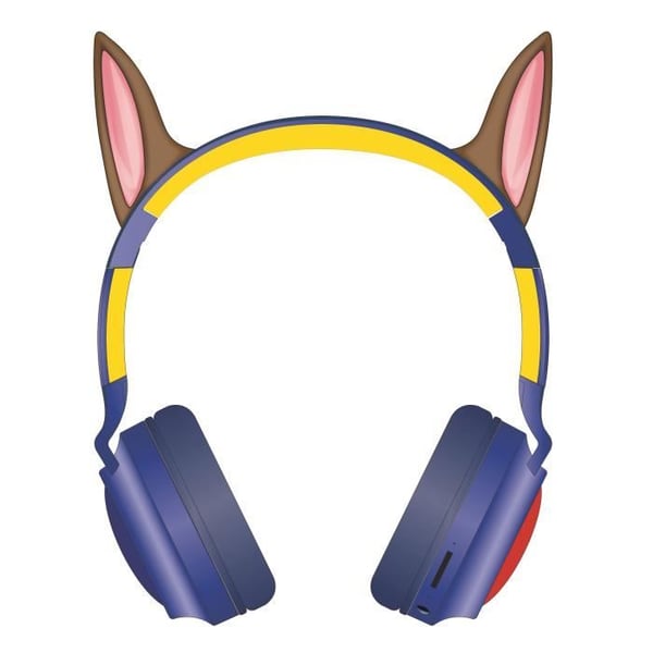 LEXIBOOK 2-i-1 Bluetooth-hörlurar - Paw Patrol - Ljuseffekter - Söt design - 10m räckvidd