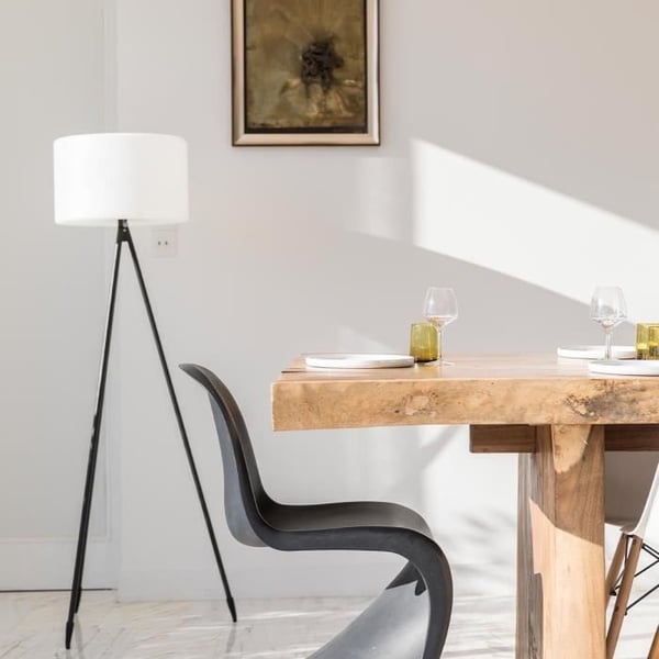 Ledningsfri gulvlampe - LUMISKY - TAMBORY - H150 cm - Dæmpbar flerfarvet LED