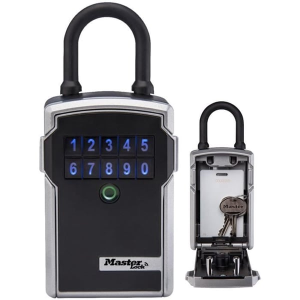 MASTER LOCK Connected Nøgleboks - Bluetooth eller Kombination - Med Håndtag