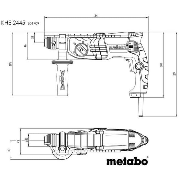 Kombinationsslagborrset - METABO -