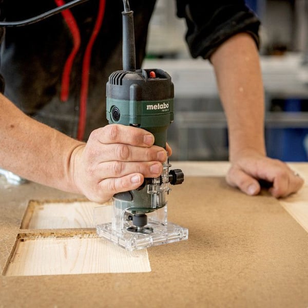 Trimmer - METABO - FM 500-6 - 500W - Elektrisk - Trä