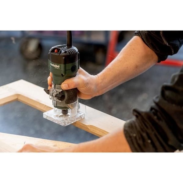 Trimmer - METABO - FM 500-6 - 500W - Elektrisk - Trä