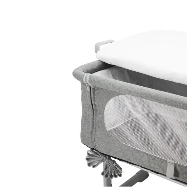 NANIA DODI samsovsäng - 2-i-1 extrasäng - Ultrabekväm 4 cm tjock madrass - L 80 x B 42 cm